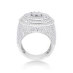 Diamond Ring 5.16 ct. 14K White Gold