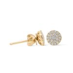 Diamond Earrings 0.21 ct. 10K Yellow Gold