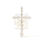 Diamond Cross Pendant 0.12 ct. 10k Yellow Gold