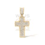 Diamond Cross Pendant 0.31 ct. 10k Yellow Gold