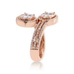 Diamond Fancy Ring 1.10 ct. 14K Rose Gold