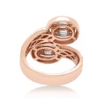 Diamond Fancy Ring 1.10 ct. 14K Rose Gold