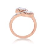 Diamond Fancy Ring 1.55 ct. 14K Rose Gold