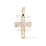 Diamond Cross Pendant 0.40 ct. 10k Yellow Gold