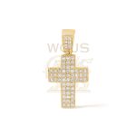 Diamond Cross Pendant 0.35 ct. 10k Yellow Gold