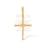 Diamond Cross Pendant 0.13 ct. 10k Yellow Gold