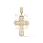 Diamond Cross Pendant 0.21 ct. 10k Yellow Gold