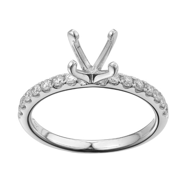 Diamond Ring  0.26 ct. 14K White Gold