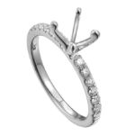 Diamond Ring  0.26 ct. 14K White Gold