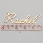 Cursive Nameplate Necklace Style 2