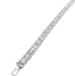 Diamond Tennis Bracelet 3.91ct 14k White Gold