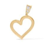 Diamond Heart Pendant 0.34 ct. 10k Yellow Gold