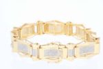 Men&#39;s Diamond Bracelet 1.40 ct. 10k Yellow Gold