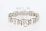 White gold Bracelet 1.25ct 10k