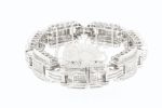 14k White gold Men&#39;s Bracelet 7.50 ct.