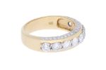 14K YELLOW GOLD  BAND .80CT DIAMOND