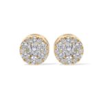 Diamond Earrings 0.46 ct. 10K Yellow Gold