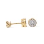 Diamond Earrings 0.46 ct. 10K Yellow Gold