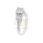 Diamond Engagement Ring 0.49 ct. 14k White Gold