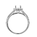 Diamond Engagement Ring 0.55 ct. 14K White Gold