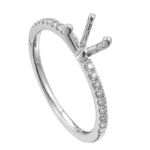 Diamond Ring  0.19 ct. 14K White Gold