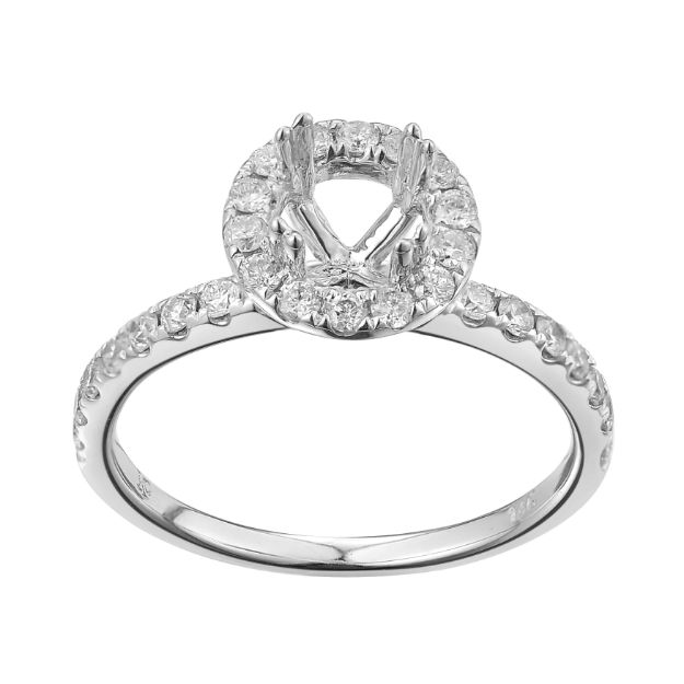 Diamond Ring 0.50 ct. 10K White Gold