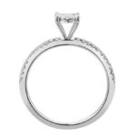 Diamond Engagement Ring  0.32 ct. 14K White Gold	