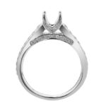 Diamond Ring  0.68 ct. 14K White Gold 		