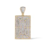 diamond King of Diamond Pendant 1.27 ct. 10K Yellow Gold