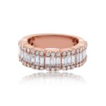 Diamond Ring 1.85 ct. 14K Rose Gold