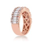 Diamond Ring 1.85 ct. 14K Rose Gold