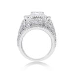 Diamond Ring 5.26 ct. 14K White Gold