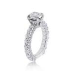 Diamond Ring 2.50 ct. 14K White Gold