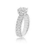 Diamond Ring 2.10 ct. 14K White Gold