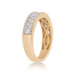 Diamond Ring 0.85 ct. 14K Yellow Gold