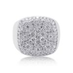 Diamond Ring 3.03 ct. 14K White Gold