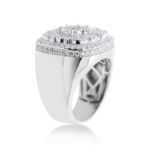 Diamond Ring 3.03 ct. 14K White Gold