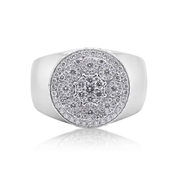 Diamond Ring 1.40 ct. 14K White Gold