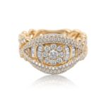 Diamond Ring 2.35 ct. 14K Yellow Gold