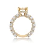 Diamond Ring 4.15 ct. 14K Yellow Gold