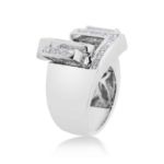 Diamond Ring 4.80 ct. 14K White Gold