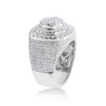 Diamond Ring 4.80 ct. 14K White Gold