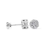 Diamond Earrings 0.75 ct. 10K White Gold